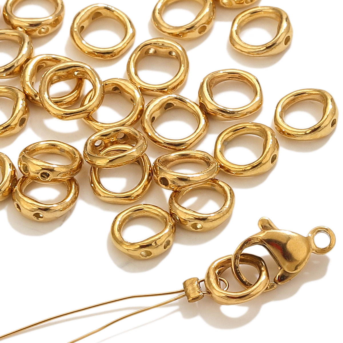 Pearl Necklace - 20 Pezzi Chiusure e Connettori in