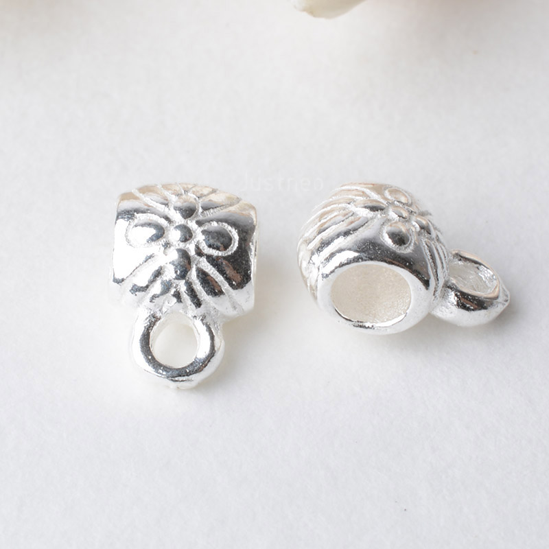 Sterling Silver Ring - Solid 925 sterling silver Tubo Distanziatore