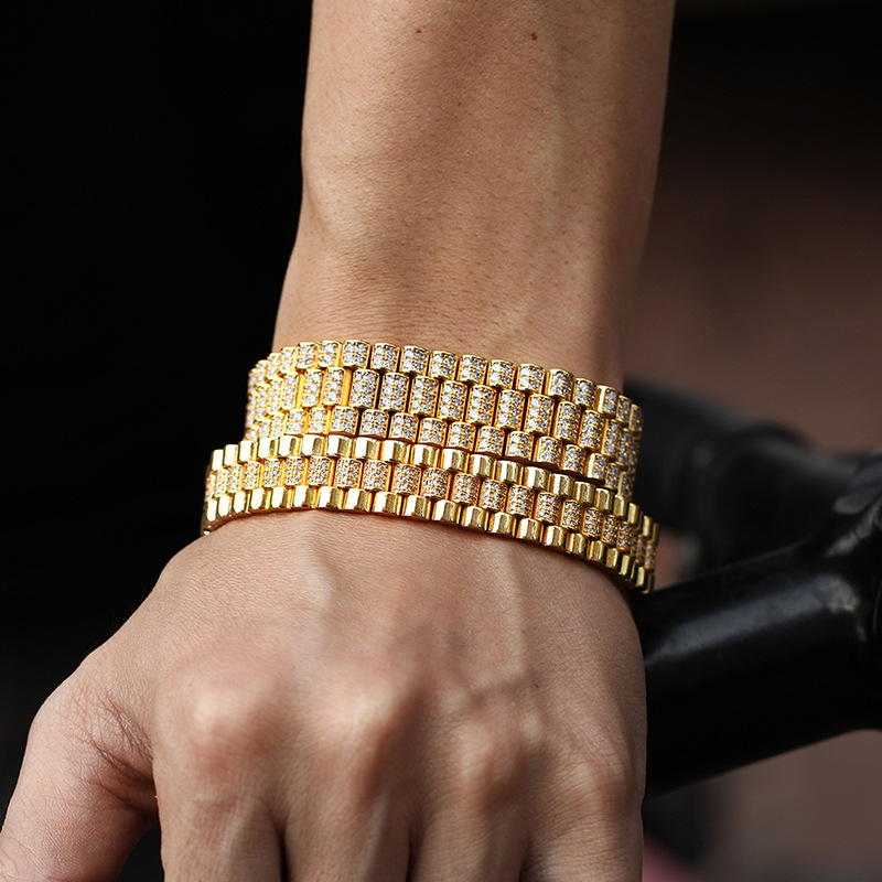 Icebox Jewelry Watches - Hip Hop AAA CZ Stone pavimentato