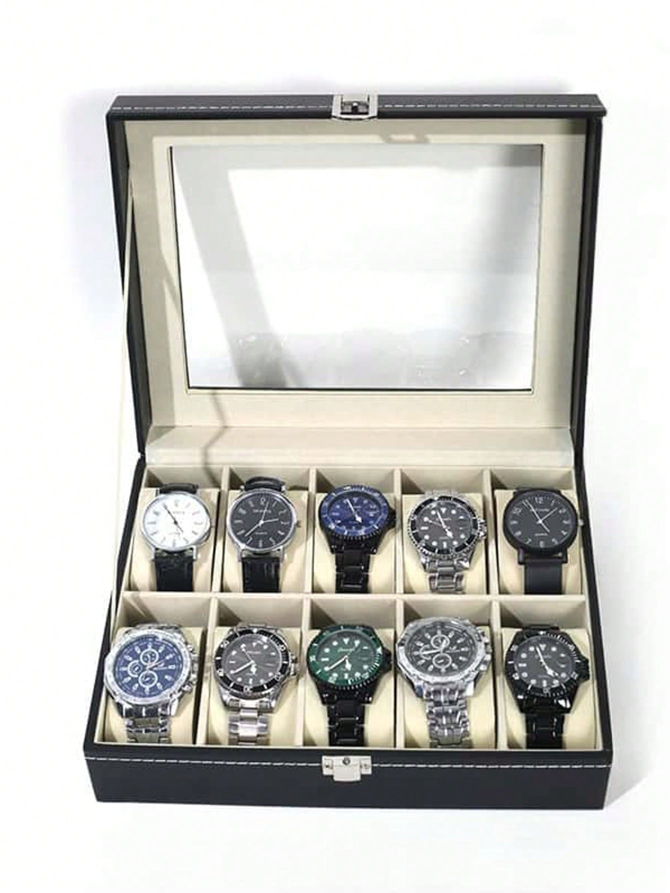 Jewels On Watches - Scatola Porta Orologi in Pelle con