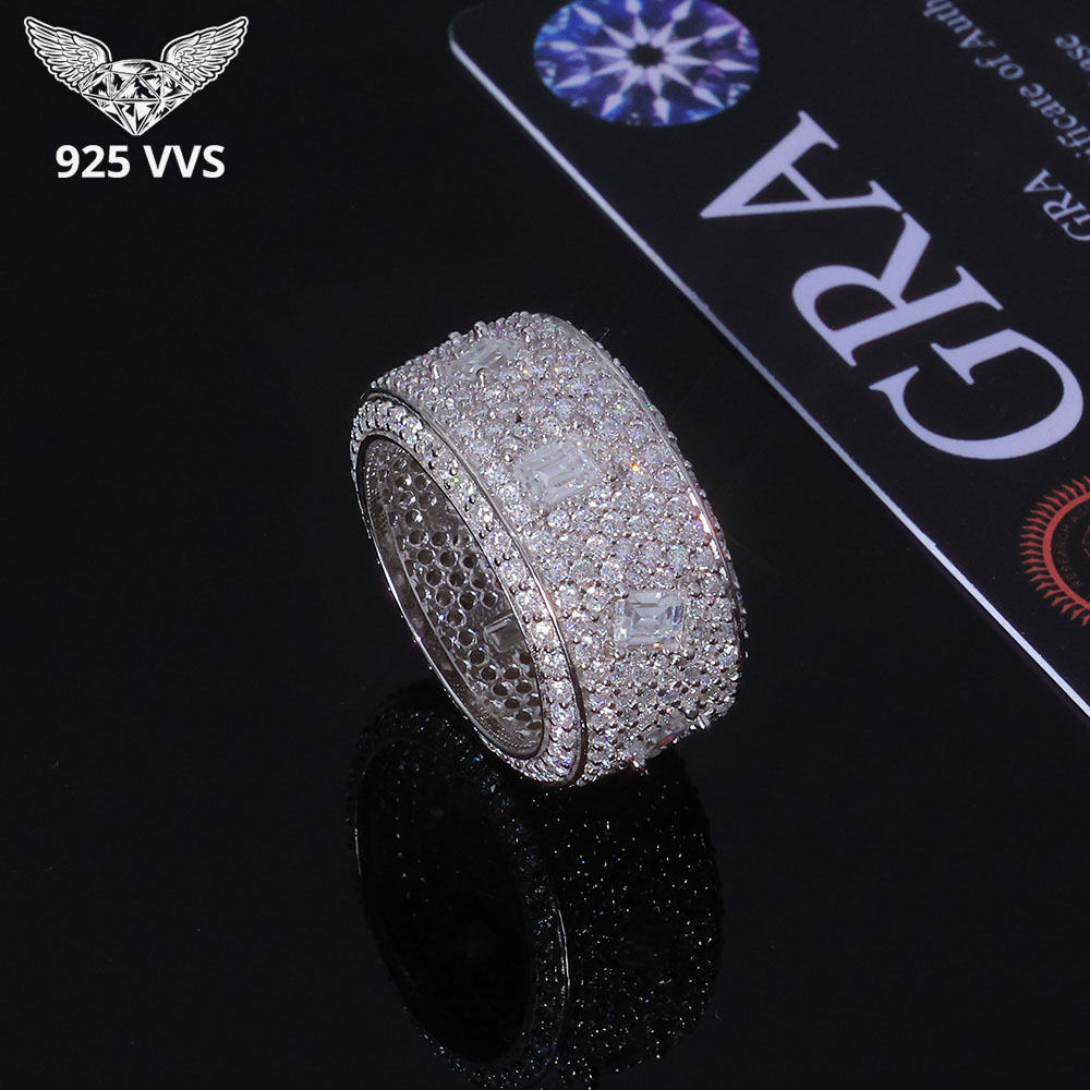 Moissanite Ring - Anello Moissanite 925 VVS Gioielli Hip