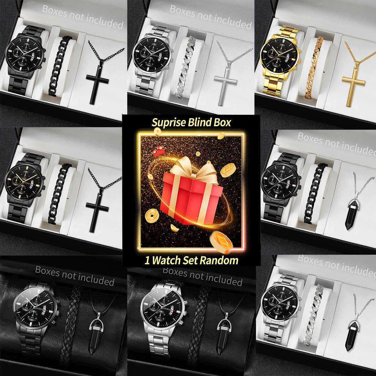 Jewels On Watches - Orologio misterioso a sorpresa Blind Box-3