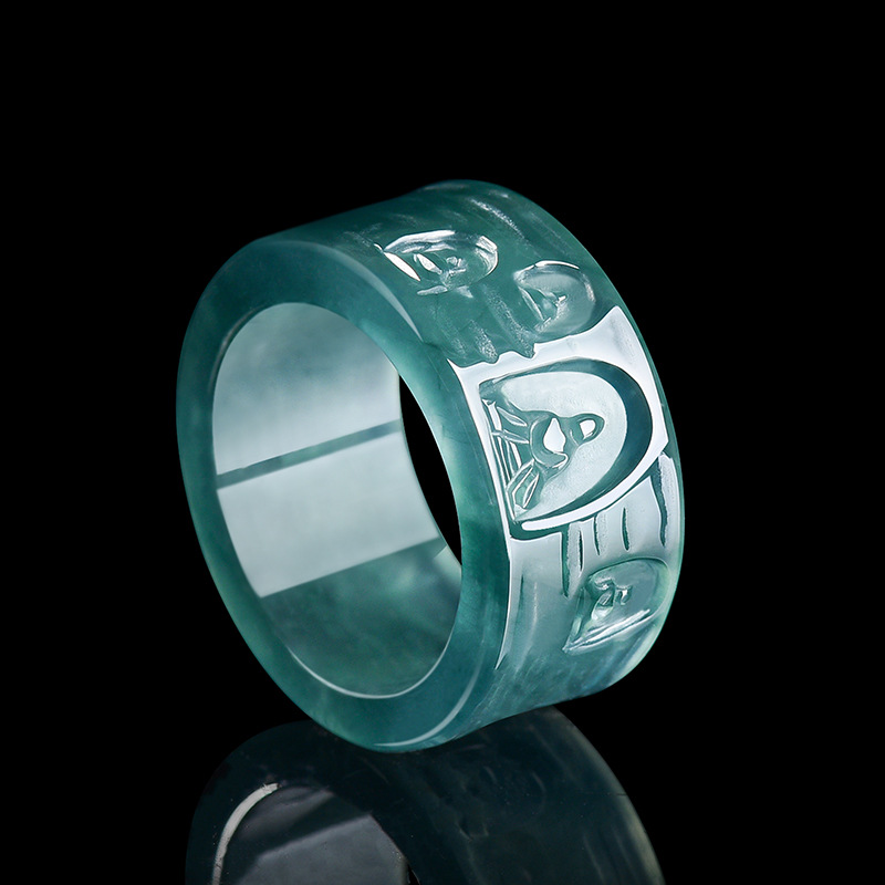 Jewelry & Watches Vitopoulos Reviews - Anello Buddha in Giadeite Naturale Birmana,