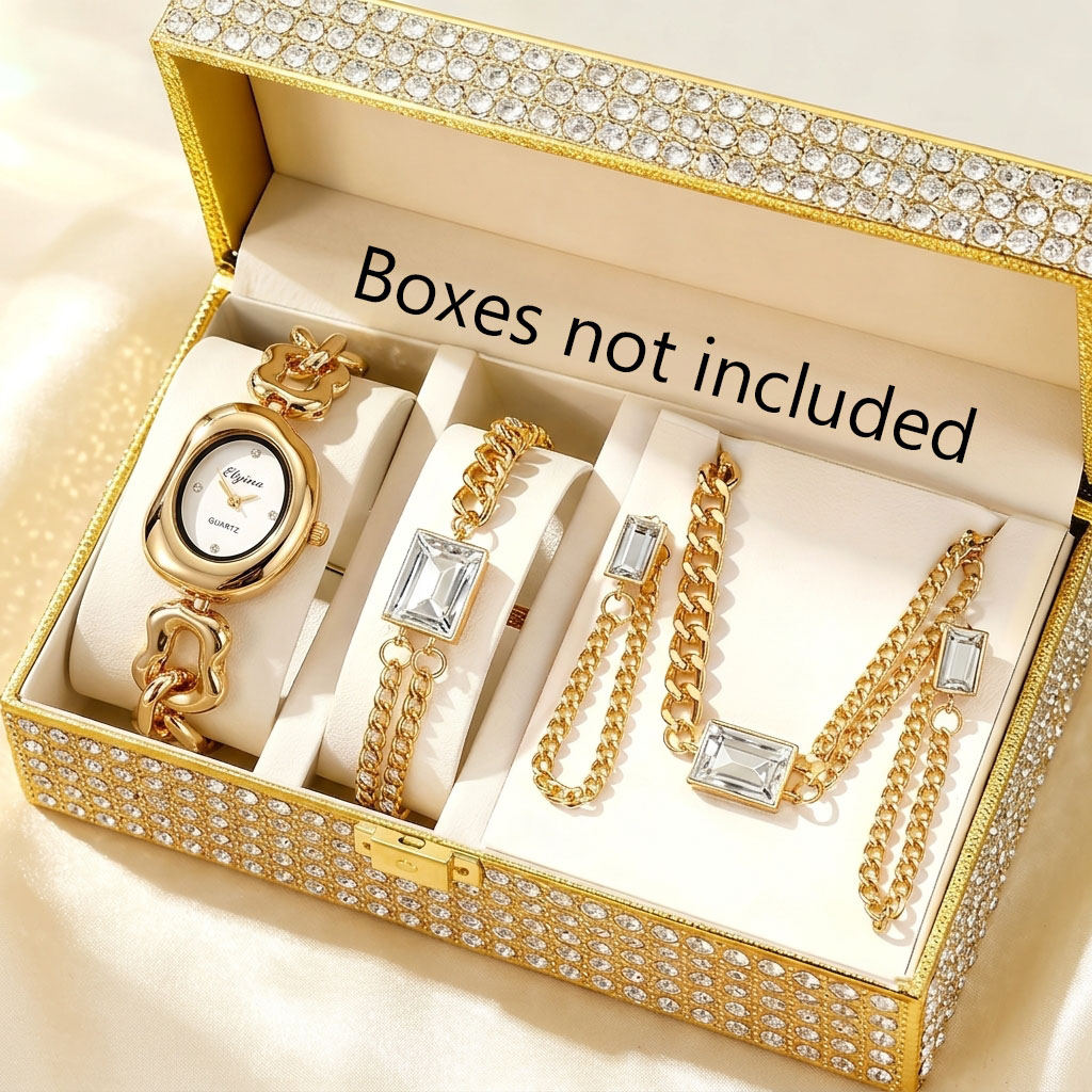 Jewels On Watches - Set di 5 Pezzi: Orologio al