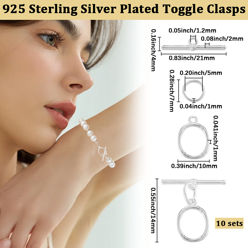 Chiusure a scatto in ottone co - Sterling Silver Ring recensione e prezzo