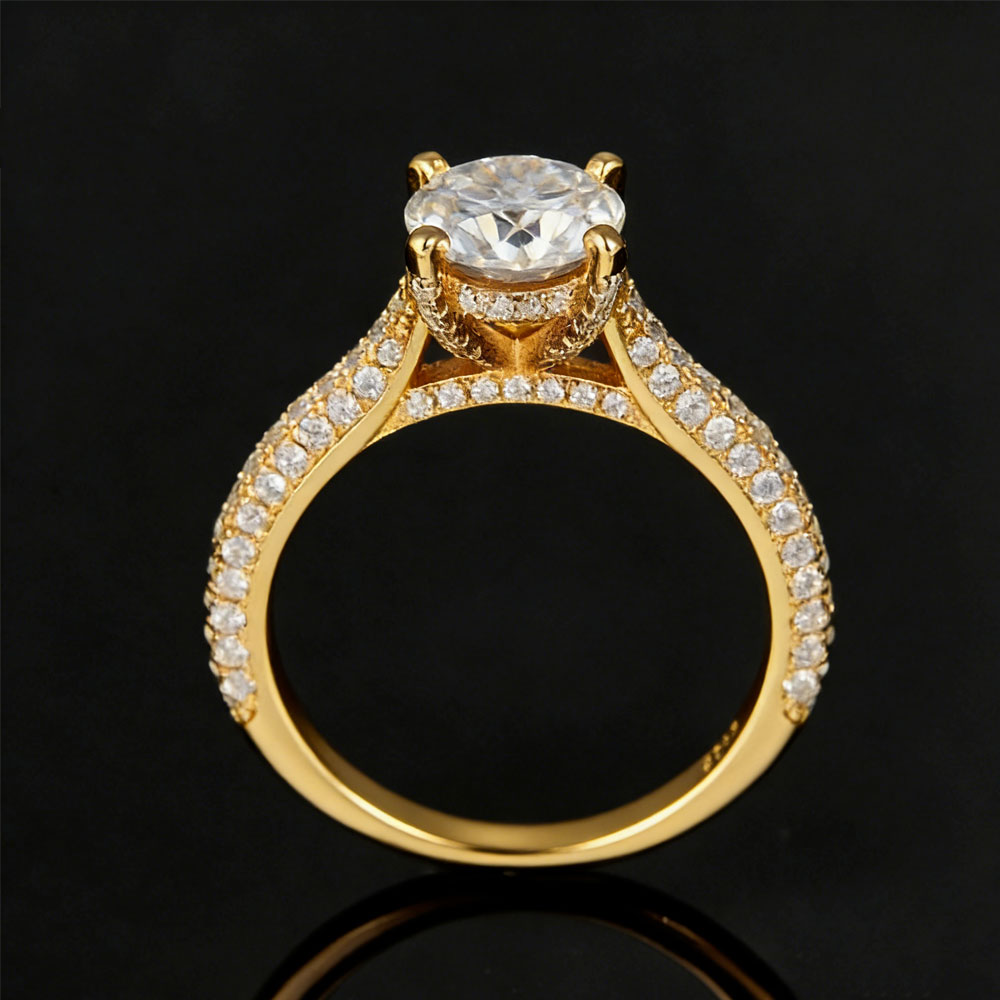 Anello di Lusso in Argento Ste - Moissanite Ring recensione e prezzo