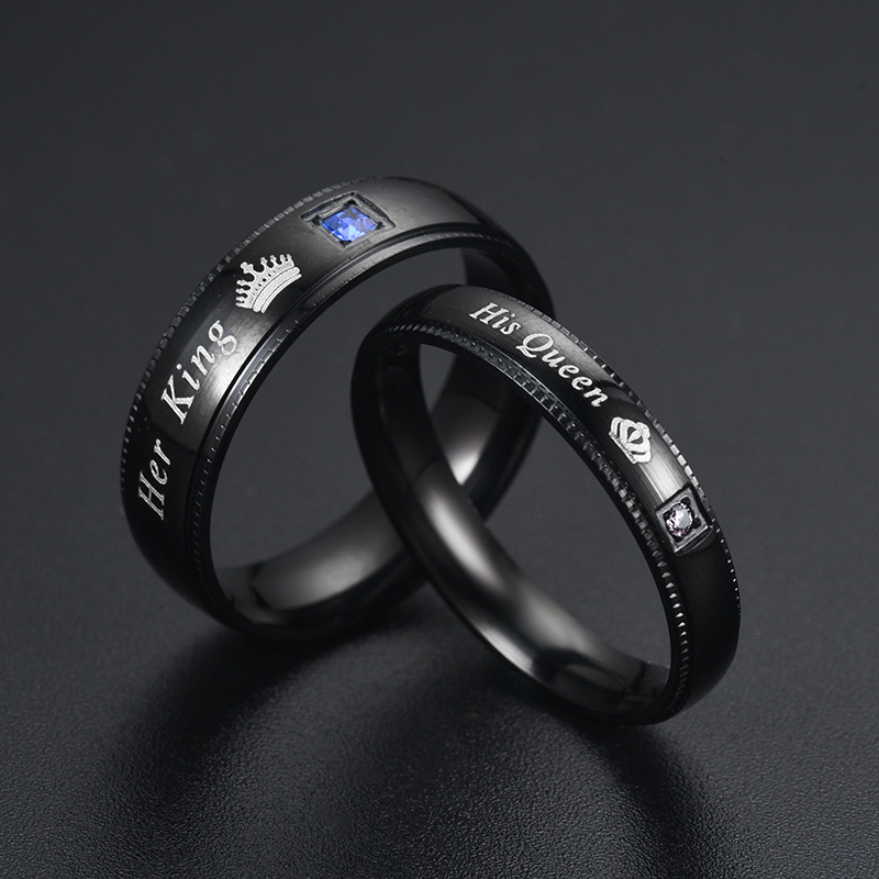 Anello Semplice in Acciaio al  - Moissanite Ring recensione e prezzo