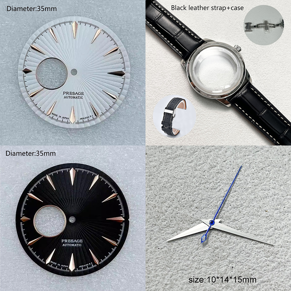 Quadrante NH38 35mm con logo S - Seiko Watch Presage recensione e prezzo