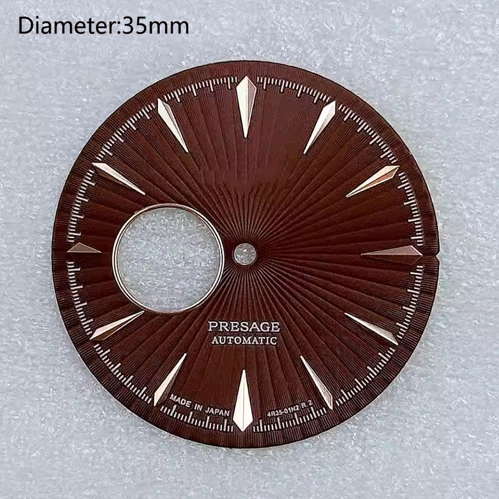 Quadrante NH38 35mm con logo S - Seiko Watch Presage recensione e prezzo