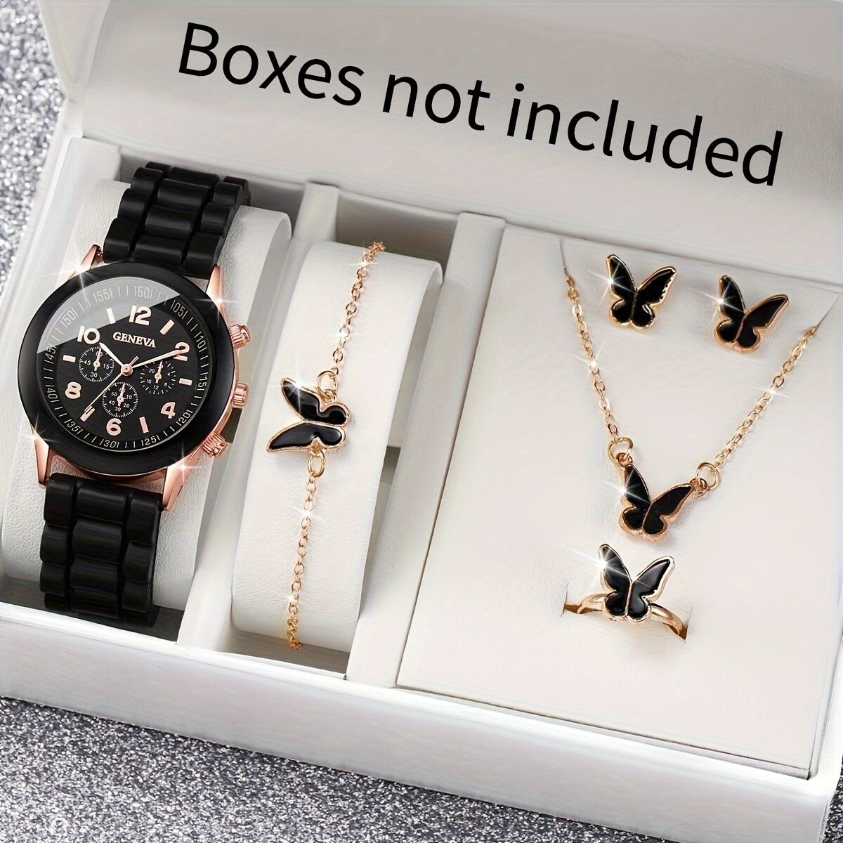 6 pezzi/set orologio da donna  - Jewels On Watches recensione e prezzo