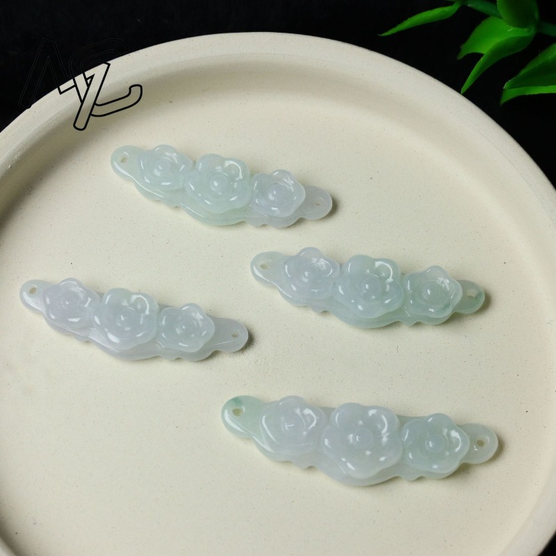 1 Pezzo Fiore in Giada Natural - Jewelry & Watches Vitopoulos Reviews recensione e prezzo