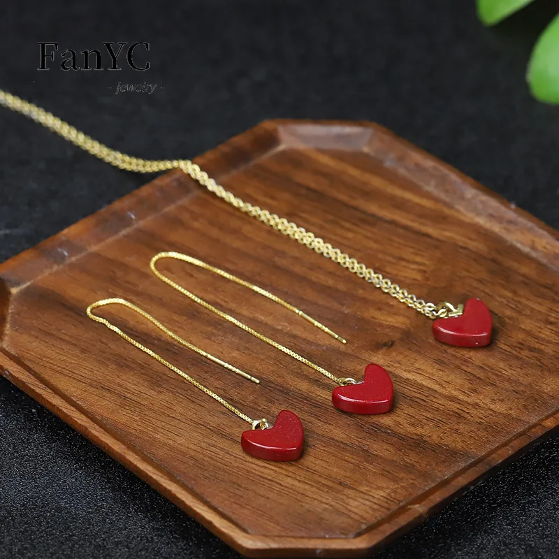 Collana con orecchini a cuore  - Luxury Gifts Jewelry & Watches Namfleg Mostar recensione e prezzo