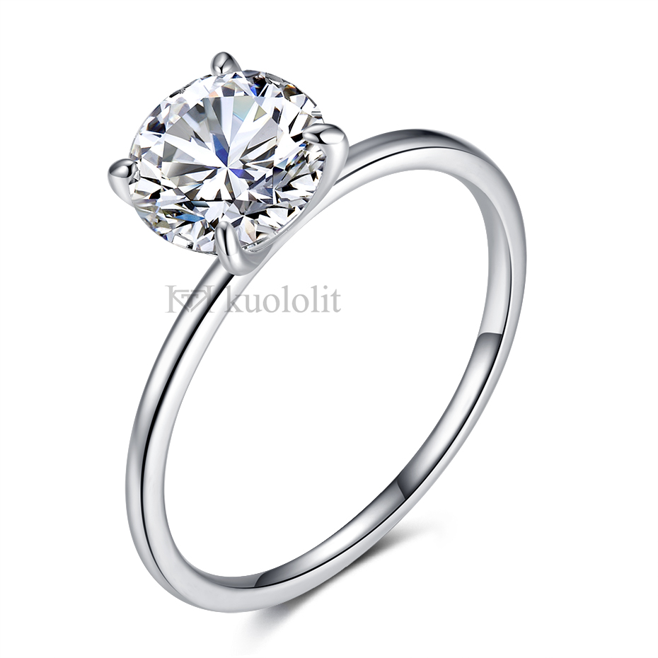 Anello di fidanzamento e matri - Moissanite Ring recensione e prezzo