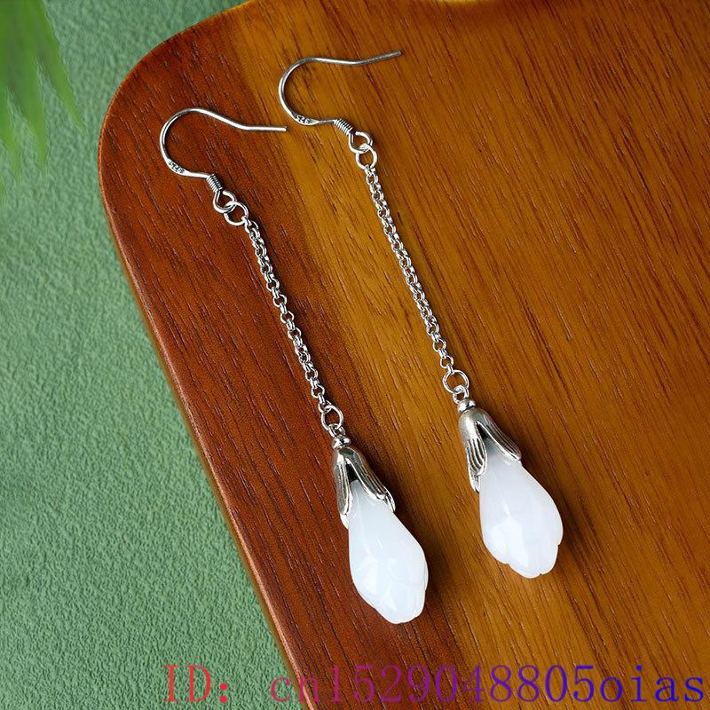 Orecchini con fiori di giada r - Luxury Gifts Jewelry & Watches Namfleg Mostar recensione e prezzo