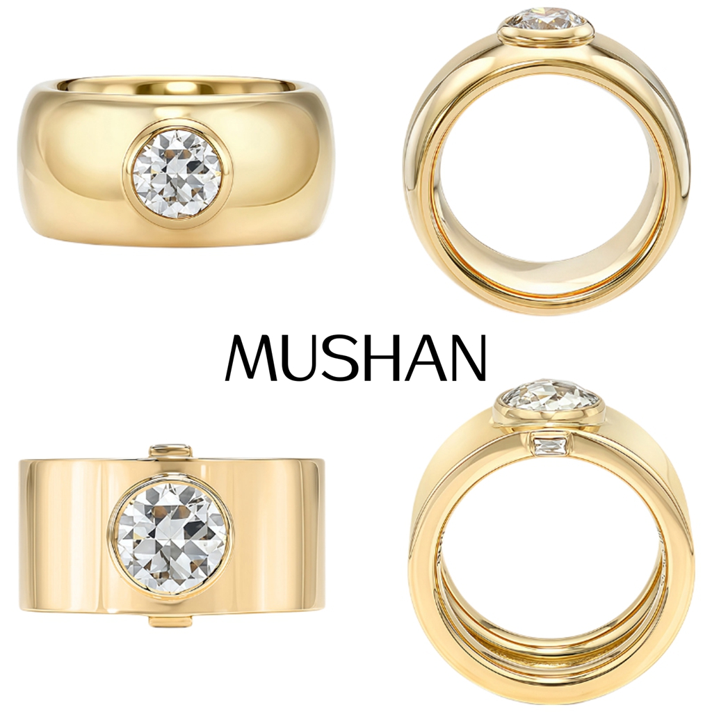 MUSHAN Gioielli Personalizzati - Moissanite Ring recensione e prezzo