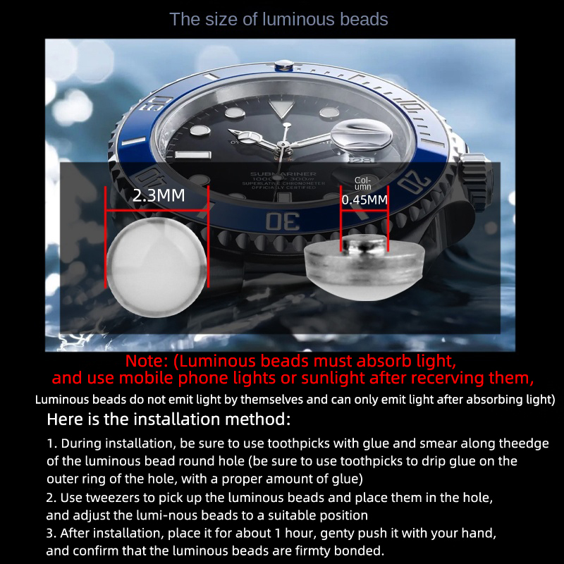 2.3x0.45mm Pip Luminoso Per Se - Rolex Watch Daytona recensione e prezzo