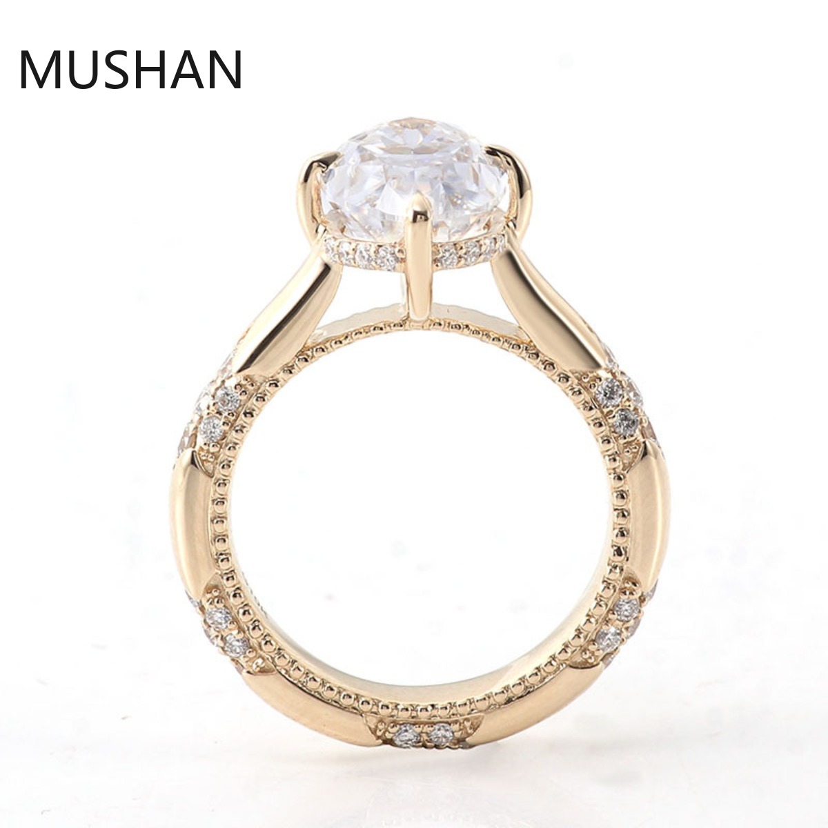Anelli di lusso personalizzati - Moissanite Ring recensione e prezzo