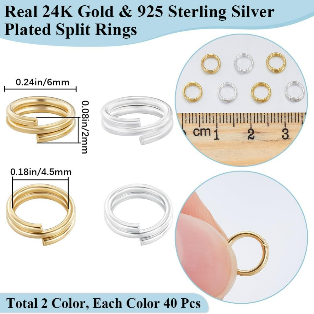 1 scatola da 80 pezzi Anello d - Sterling Silver Ring recensione e prezzo