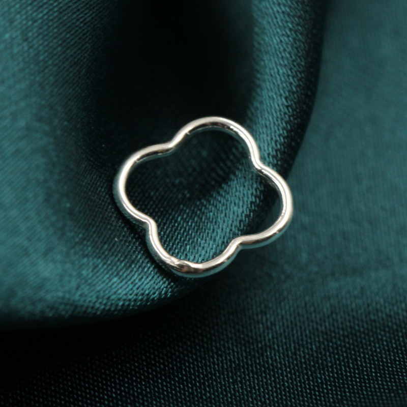 Connettori a Fiore in Argento  - Sterling Silver Ring recensione e prezzo