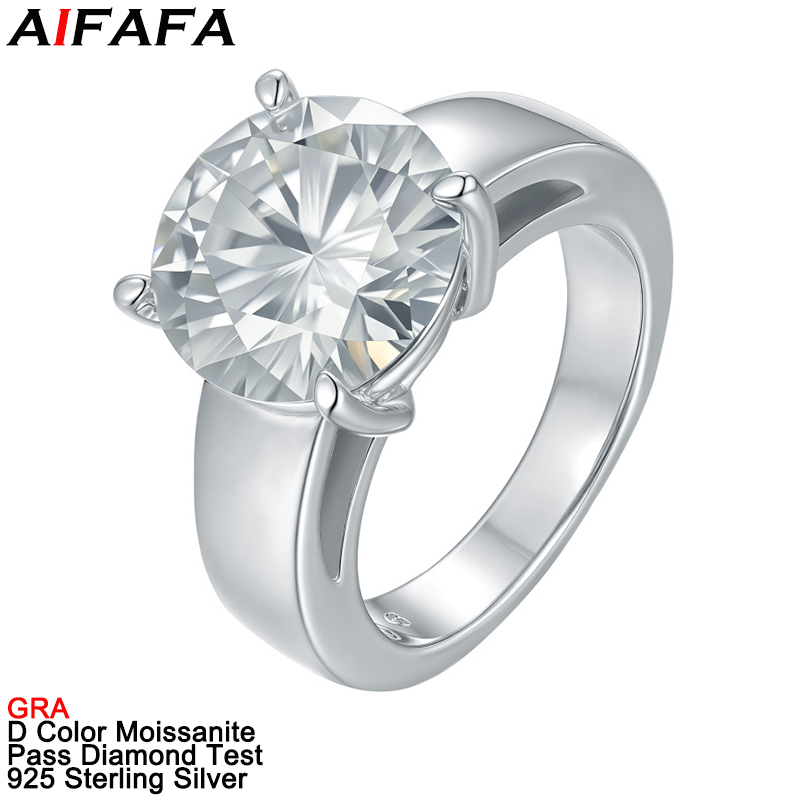 Anelli da donna con diamanti M - Moissanite Ring recensione e prezzo