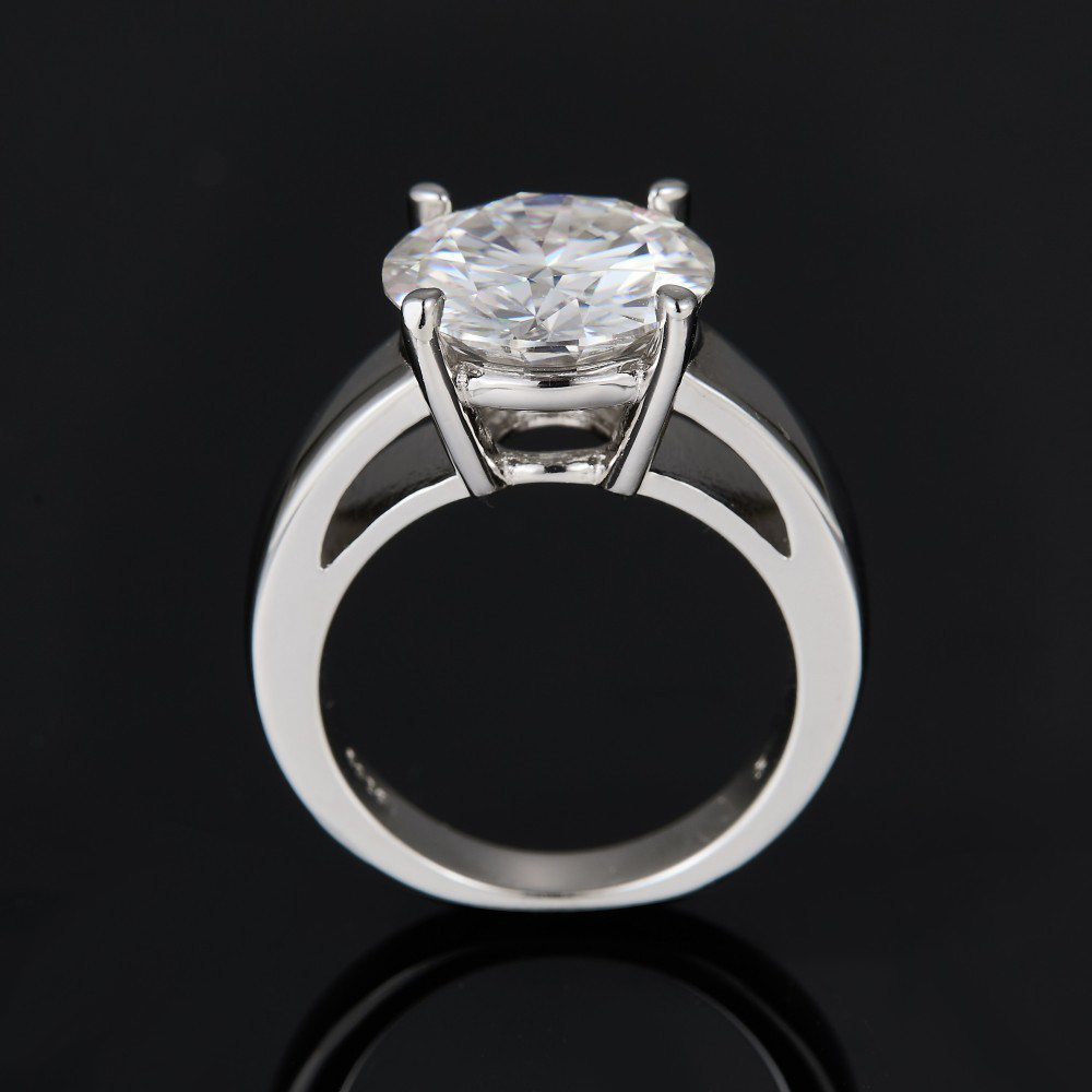 Anelli da donna con diamanti M - Moissanite Ring recensione e prezzo