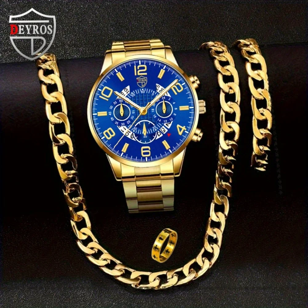 4 pezzi/set orologio casual da - Jewels On Watches recensione e prezzo