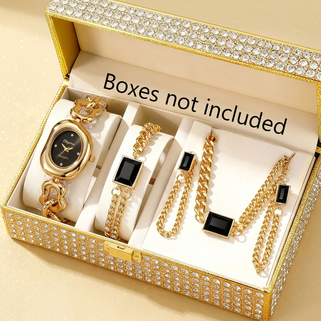 Set di 5 Pezzi: Orologio al Qu - Jewels On Watches recensione e prezzo