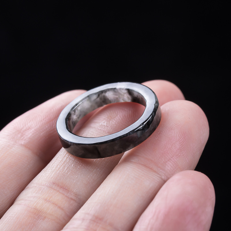 Anello in giadeite nera natura - Jewelry & Watches Vitopoulos Reviews recensione e prezzo